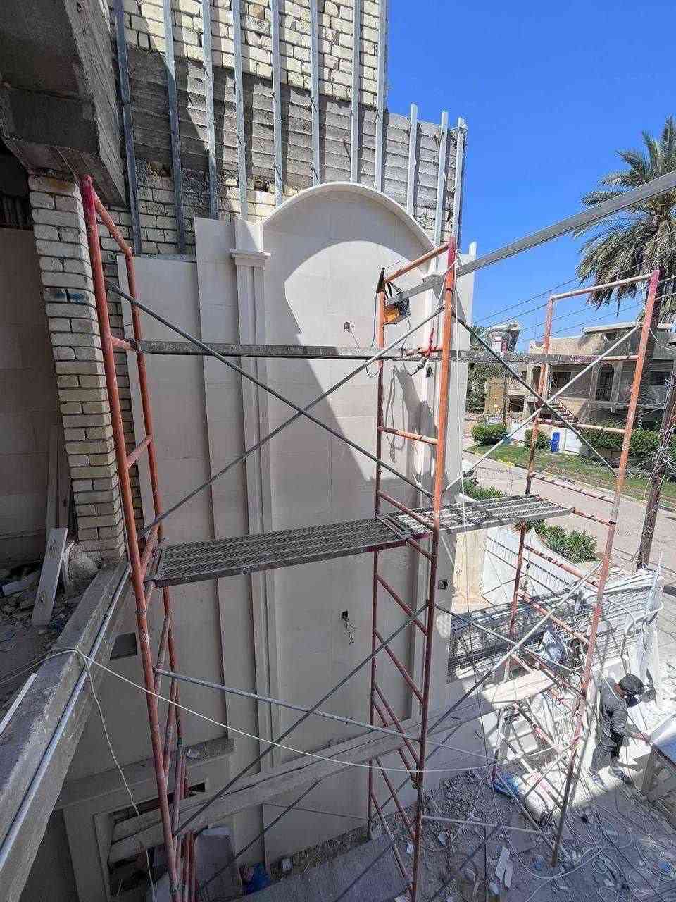 تغليف المنازل والبنايات بالمرمر والحجر شغل درجة أولى إستلام مهندس سعر المتر مربع25الف والطول 15الف بطريقة الحام والسيم نعمل في جميع المحافضات
***********
