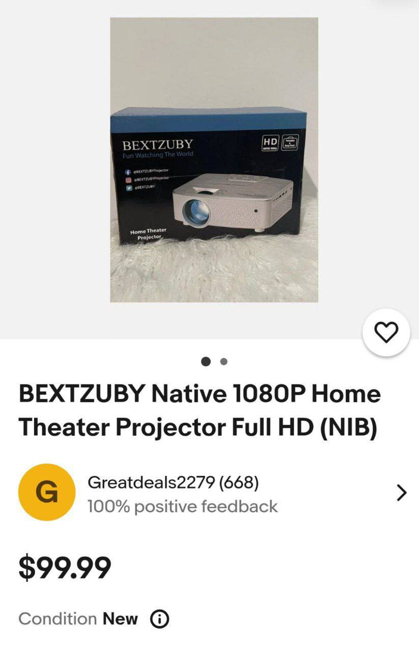 قطعتين داتا شو جديدات يخبل يدعمن 4K
ابيعهن سوه مزاد اعلئ سعر
تريد تجي تاخذهن من البيت مكاني بغداد او توصيل لكن تعتمد وادزهن الك


**إذا كنت صاحب هذا الإعلان وتريد حذفه لأي سبب، رجاءا أرسل رسالة إلى الدعم الفني**