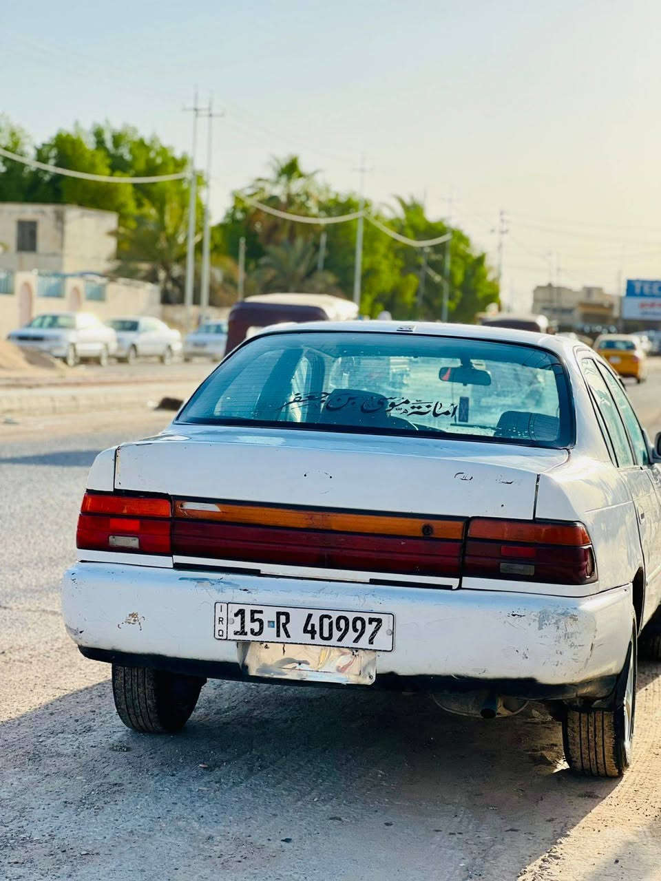 سلام عليكم. للبيع كورلاه مديل 92 بسمي تحويل مباشر رقم انكليزي سنويه لل29 هزه لشهر 9تنتهي  كير خير من الله مكينه 1400 خير من الله فقط تنقيص قليل  كهربائيات شغاله تخم  تاير جديد مشط استيرن جديد  مسجل شغال باتري جديد  سياره مال جناي مكاني واسط قضاء الحي السعر 38 للتصال ***********
