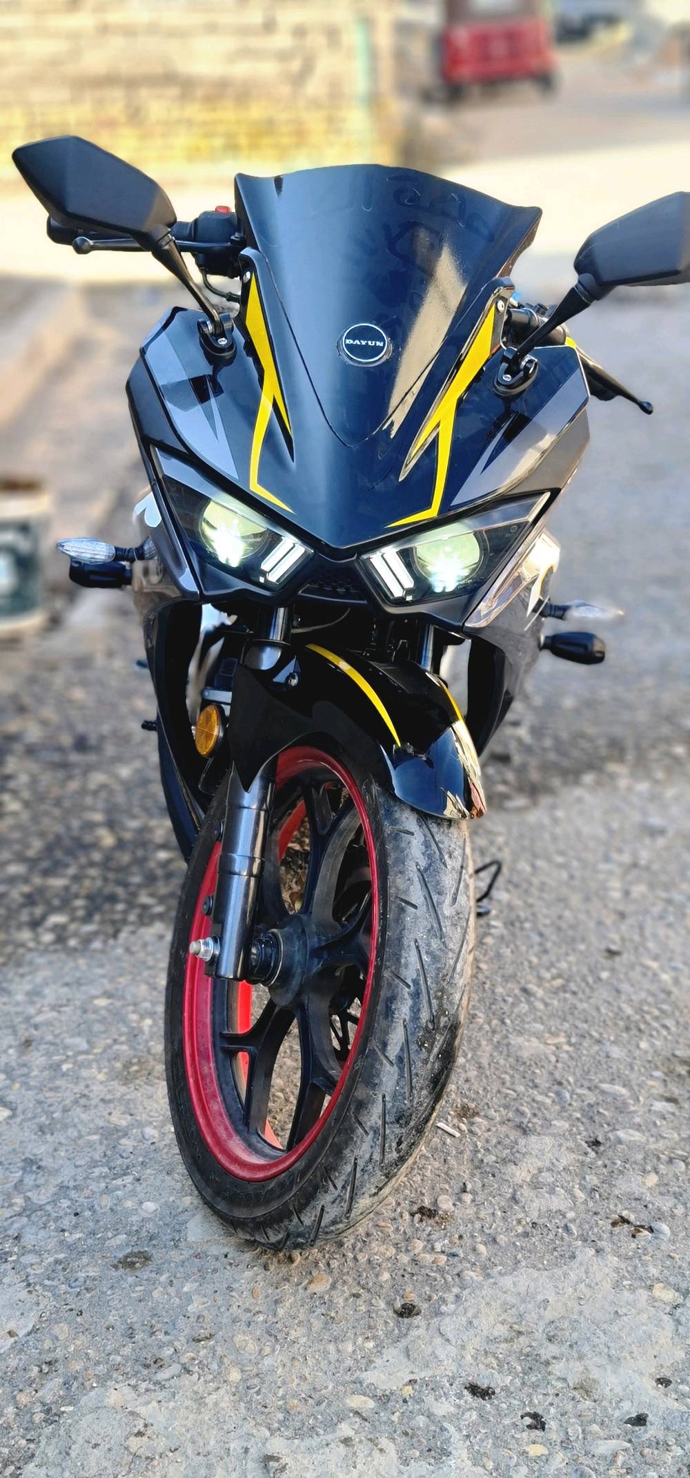 دراجة دايوان بطح ار 200 موديل  2023 مرقم كامل ميسان مكفوله من كلشي