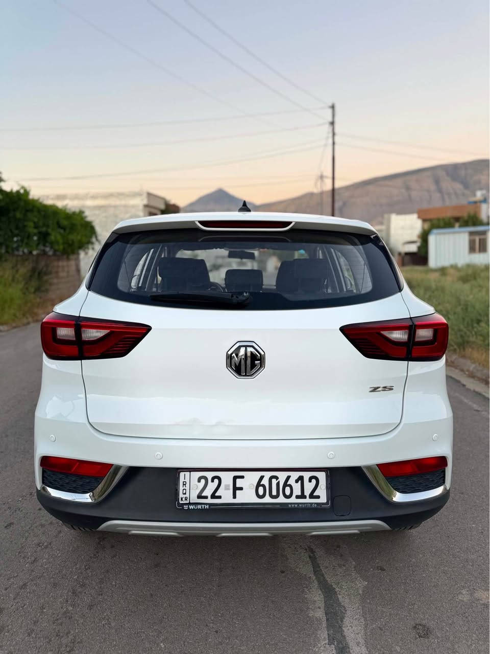 ‏MG ZS 2019 
مواسەفات کۆمفۆرد بەصمه
گێر مکینە تەبرید بەشەرت 
تەحویل واکالە نفسی روژ 
1 دەرگا سبوغ بی داخلی بە شەرت 
٢ شوێن pdr ی بچوک
سعری 92 وەرەقە و مەجال
ژمارەی تەلەفۆن
*********** سوران, أربيل
