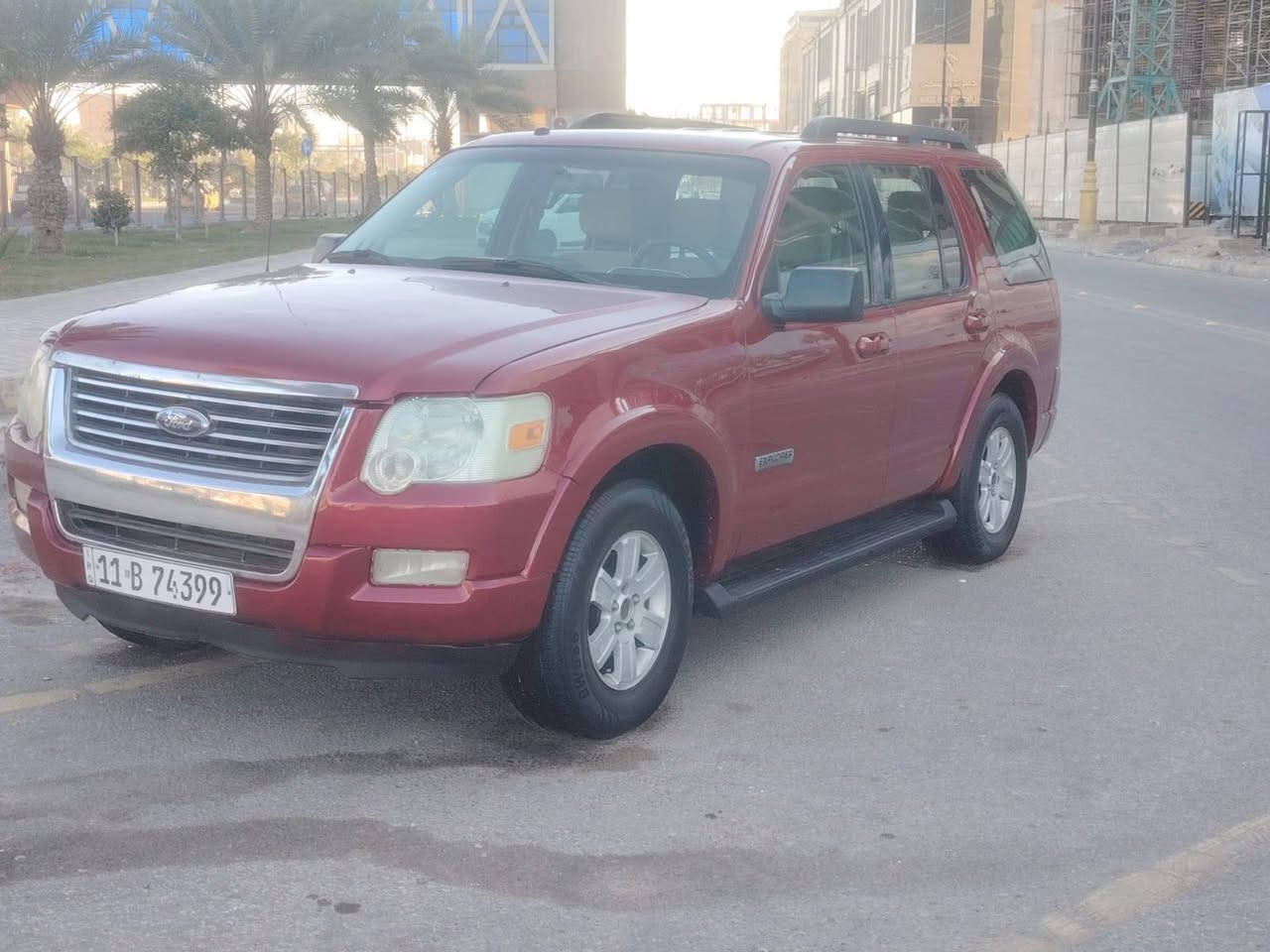 فورد اكسبلور 2008 خليجي السعر 88 وبيها مجال  لاستفسار *********** رقم بغداد الدولي سنويه لل30 فول مواصفات كشنات كهرباء 7راكب 3قطع تبريد تحكم ستيرن وبعد بيها مواصفات محرك 6 سلندر محرك وگير مكفولات مكفوله ضربه و التبديل بيها رشات كلير مكان السياره كربلاء المقدسه
