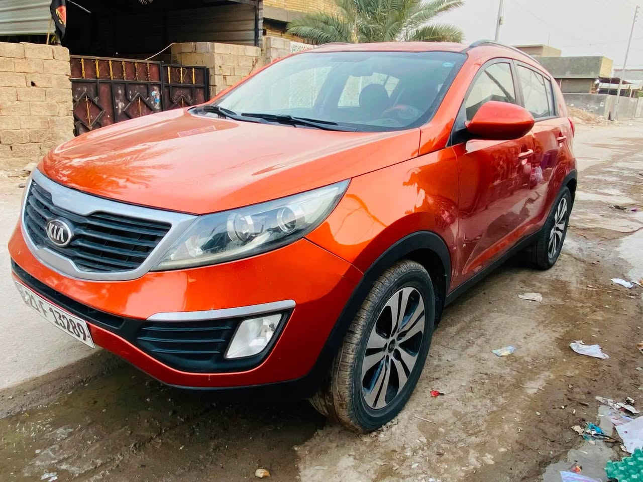 سياره سبورتج موديل ٢٠١٣ بيها ضربة بالجنطه قليلة كلش سياره حلوه ونضيفة للأستفسار *********** السعر ١٢٧ مكلف بالنشر
