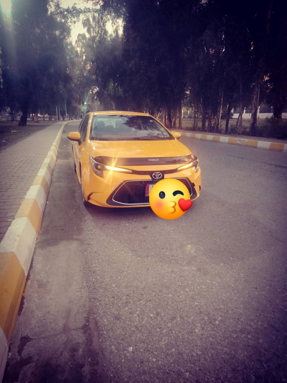 كورلا للبيع موديل ٢٠٢٠ بدون دواخل بس البونيد مبدل كير محرك وتبريد شرط السعر 158وبيها مجال ***********
