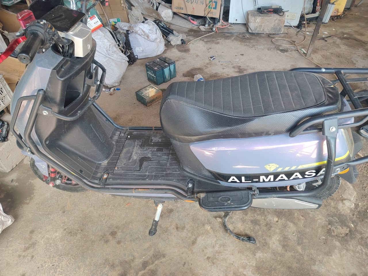 السلام عليكم شباب دراجه شحن نضافه فول كهرباييات خير من الله مبدللهاا عقل كبل ويومين ابو ال150 الف  سعرهاا 550 وبيهاا مجال *********** واتساب فقط
