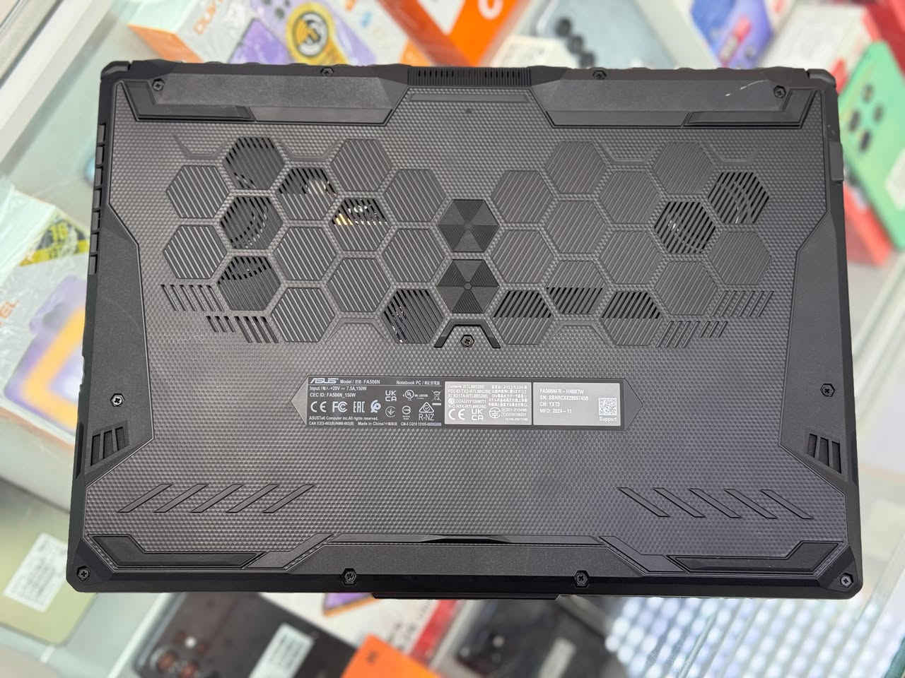 سلام عليكم
لابتوب للبيع ASUS
الجهاز جديد مشحون مرتين فقط
 
• المعالج : رايزن 7 (Ryzen 7)
• الذاكرة العشوائية : 8 جيجا (8GB).
• الهارد : 512 جيجا (512GB SSD).
• كرت الشاشة (GPU): RTX 2050.

 نجف شارع الغدير مقابيل كلية الادارة والاقتصاد (شركة العربية)
***********
