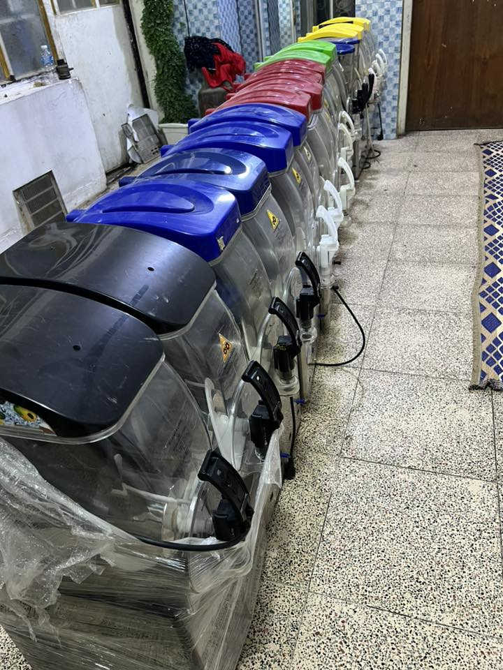 سلام عليكم مكائن ازبراي هوسك تركي كلهن بلاديات برغي ما مفتوح بيهن اخو جديد ع فحص ع ضمان سعره عدد خير من الله مكاني بغداد ***********
