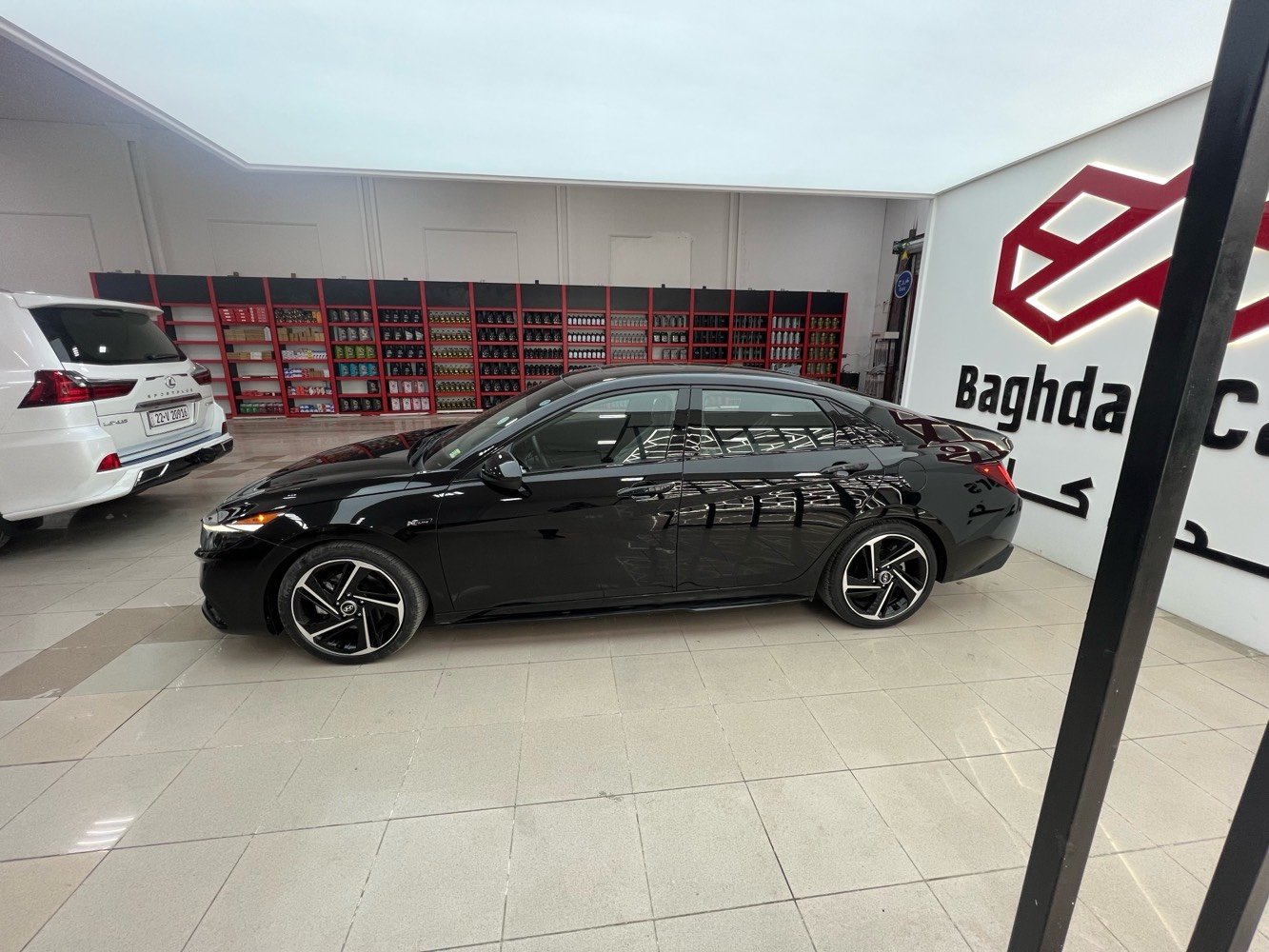 2023HYUNDAI Elantra  N line🇺🇸
(هونداي النترا ان لاين) 
(رقم أربيل جديد هزه جديده
) 
المواصفات فول ١/١  (N line )

(سياره شخط مابيها رصعه مابيها)
مشيه 32ميل

مكينة تيربو رياضي ✈️
بدون دوانز السياره 🤍
 (كير توماتيك (دبل كلج الماني (DCT)
سلايت روف (فتحة بلسقف )
شفتات ستيرن رياضي ➕ ➖🔥
مود السرعة في الدشبول نظام الانطلاق القصوى
بصمة تشغيل مع بصمة ابواب 
تشغيل عن بعد 
شاحن لاسلكي بدون كيبل🔥
صندوق ذكي بصمة فتج تلقائي عند الاقتراب
                                               🔥الكشنات تحكم كهرب
                                                         🔥تدفئة كشنات 
                         🔥كشنات حضن جلد ومخمل ومطرز N 
                   🚩بطاين ابواب كلها مطرزة خيط احمر مميز
                                     بصمات N  على الكير وبلستيرن 
دوسات جانبية رياضي شركة 🏁
لايت لد مميز بلادي
بك لايت لد متصل  مميز 
رادار امامي تحديد المسار  
رادارات جانبية النقطة العمياء  
حساسات خلفية للتنبية  والتوقف الذاتي عند الرجوع 
نظام القيادة الذكية لمسافات محدودة مع السيارة الامامية
نظام الوقوف الذاتي عند الاقتراب من مركبة 
كامرة خلفية HD تعمل من اتجاهين مختلفين
اضواء ترحيب عند الاقتراب
كروز تثبيت السرعة
نظام تحديد المسار
قيادة ثلاث وضعيات (نورمل + سمارت + سبورت)
فول تحكم جهتين استيرن 
شاشة اعطال واشارة ترحيب
مانع انزلاق نظام تركشن
تبريد شاشه منفصل
ويل رياضي  18 مميز 
شاشة لعرض العطلات وقياس ضغط الاطارات ولضبط اعدادات السيارة 
شاشة كبيره بل وسط  تدعم نظام الابل كار بلي والاندرويد اوتو بدون كيبل
8 انج + GPS+ بوصله + كامره خلفية دواره بنظام  
دمام سماعات اصلي امامي 
 
---------------------------                      
الضرر (بابين مثل موضحه بل صوره بيها كلير بدون معجون 2) 
سعرها158بيها مجال 
رقم الهاتف: 
-***********
