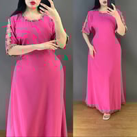 دشداشة رمضاني • خامة مارينا • فري سايز لحد ٨٥