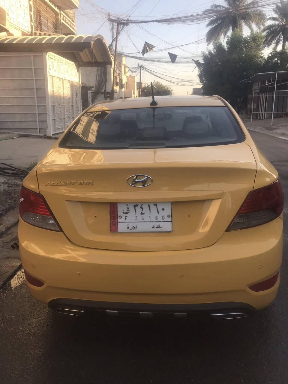 السلام عليكم اكسنت للبيع موديل 2015 السيارة باتري جديد جاهزه من كلشي مكينه او كير كفاله  مواصفات السيارة نضام ايكو و مانع انزلاق حساس خلفي  السياره جاهزه  بيه تبديل قطعتين الجنطه او الباب الي ورى السايق  او بس  السعر   78  $   او بيه مجال شي بصيط 

الاتصال  *********** 
مكان السيارة بغداد
