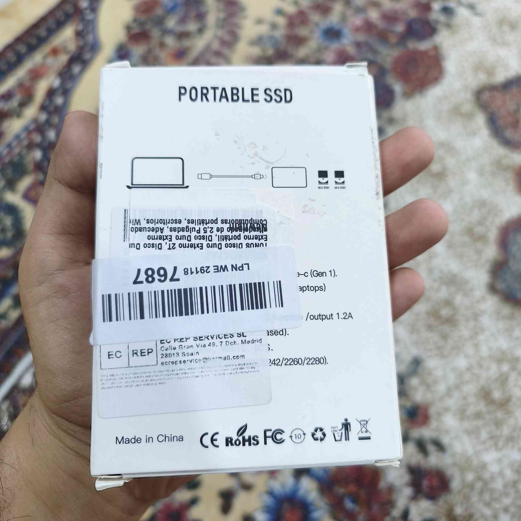 هارد portable ssd
2TB
ب 60 الف


**إذا كنت صاحب هذا الإعلان وتريد حذفه لأي سبب، رجاءا أرسل رسالة إلى الدعم الفني**