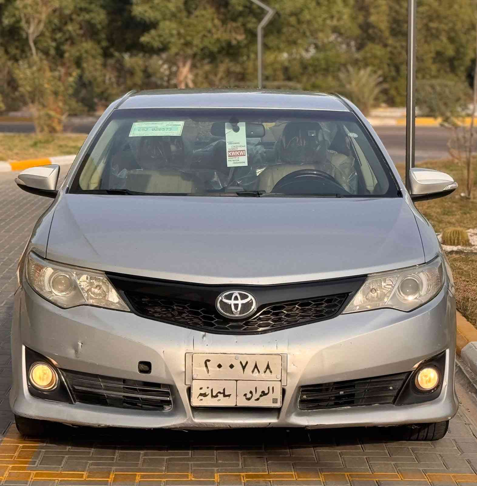 للبيع فقط كامري 13 وارد خليجي
سياره كلش جديده و حلوه و ما بيها اي نقص جاهزه من الدعاميه للدعاميه 
مواصفات SE تجي نص فول 
محرك 4. سلندر 2400 
شاشة بلاديه 
كامره خلفيه 
حساس خلفي 
داخل جلد بيج 
كشن كهرباء
كروز سرعه 
تحكم ستيرن كامل 
مرايا كهرباء. 
سنترلوك 
اشاير مري 
 
سياره كلش حلوه و محافض عليها  
سياره بيها صبغ بالدعاميه الأماميه و بيها ملاحضات بسيطه موضح كل شي بالسونار محرك كير ميكانيك كله بشرط جاهز من كل شي 
سعر السياره 13800$ بيها مجال بسيط حك الجيه للأستفسار الأتصال على الأرقام *********** متوفر واتساب 
*********** و تحياتي للجميع
