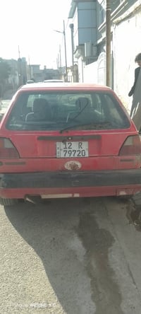 كولف للبيع موديل 1987رقم نينوى دولي شرط التحويل سيارة كامله ماينقصه أي...