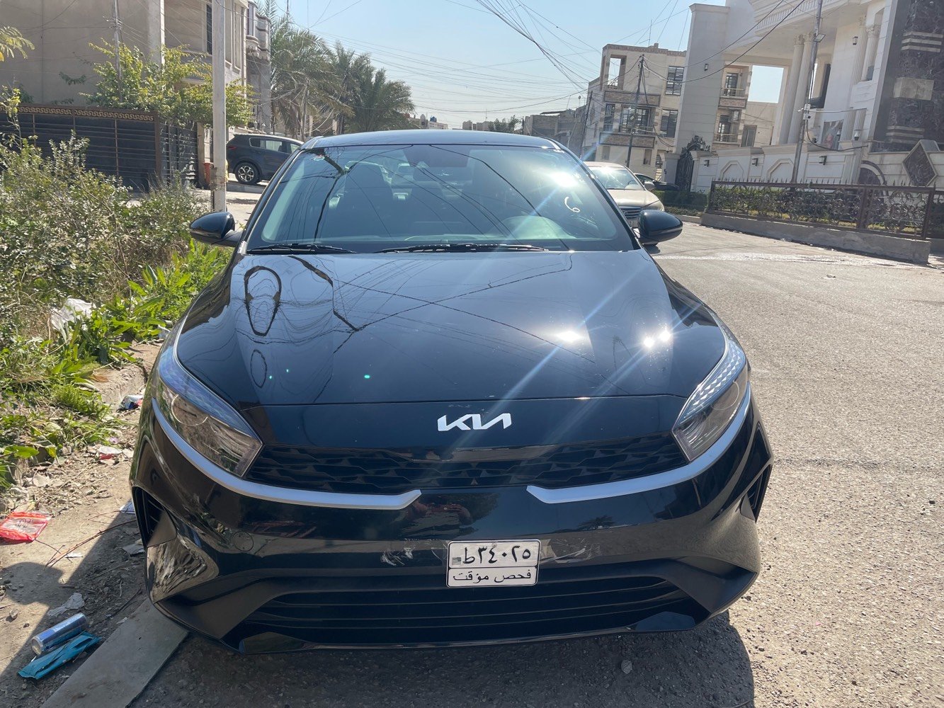  كيا فورتي 2024 وارد امريكي رقم بغداد 
حادثهة بأمريكا : تبديل قبغ الجنطه 
بدون ايرباك
 ⭕️ گير مبدل AT بلادي  
‼️‼️‼️السيارة ماشية ميل 23  
مواصفات السيارة : 👇🏻⬇️
🔴 محرك 2000 دوش
🔴 لون السيارة اسود   
 🔴ثلاث وضعيات قيادة 
‏                                ( ECO-Sport - Normal ) 
🔴رادار 
🔴تحديد مسار 
🔴 قيادة ذاتية + توقف ذاتي  
🔴مثبت سرعة
🔴 مانع انزلاق
🔴 كاميرا خلفية دوارة بلادي  
🔴شاشة لمس ( ابل كار بلي  ) 
🔴 ايرباك عدد 4 
🔴منفذ USB ⚡️
🔴منفذ AUX 
🔴 ويل كب  
🟣🟣 
السعر : 160 ورقة
السيارة موجودة ببغداد / المشتل 

للاستفسار : المراسلة على الخاص 
او على الرقم ***********