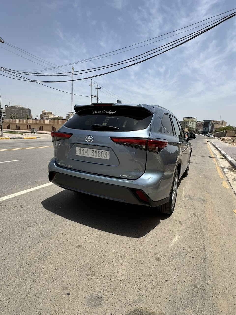 السلام عليكم
للبيع تيوتا هايلاندر 

الموديل22

الفئة المتدد

فتحة تحكمات استيرن رادار امامي خلفي 

كشنات جلد تدفئة

حساسات امامي خلفي مع رادرات اماميه وجانبيه 

تبريد 3قطع 

المحرك 6سلندر 

ماشيه 50 

وارد امريكي الضرر فقط مقدمه البنيد بدون ايرباك وهنا صار بيه حادث بل عراق جاملغ واشويه من الباب 

كير محرك تبريد كفاله  

السعر 29.500 وبيه مجال 

للاستفسار الاتصال ع الرقم

***********

***********
