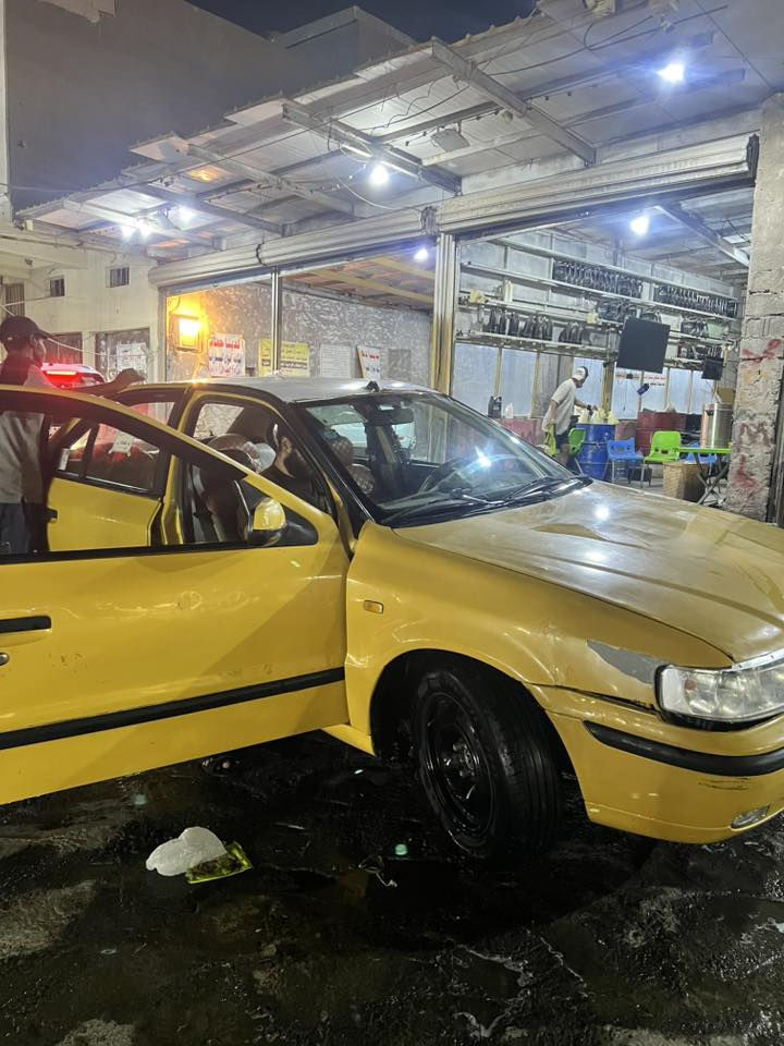 إخوان، سمند موديل 2012
السيارة مثل ما تشوفون بيها ضربة بسيطة بالجاملغ الأمامي.
المحرك نظيف وجيد،
الكير كلش زين،
والكلج جديد ومكفولات.

فقط هاي الطخة البسيطة.
تدفئة وتبريد شغالات.
سيارة نظيفة.
سعر السيارة 36 وبيها مجال حك، جيتك.

اللي يحب يتواصل على هاي الأرقام:
*********** فقط واتساب
*********** رصيد واتساب
