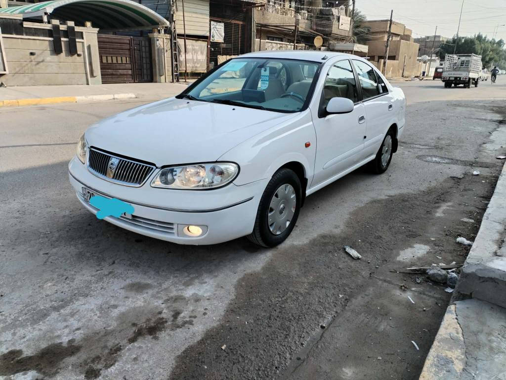 السلام عليكم
 نيسان سني ياباني 2009 مكينة 1600 سيارة جديدة وجاهزة بيه مكانين صبغ على كد شبيرين والسونار موضح مكانات الصبغ مكينة مامفتوحة رقم نجف الجديد مكان السياره بغداد الرصافة سعره 97وبيه مجال بسيط الرقم *********** بغداد, العراق
