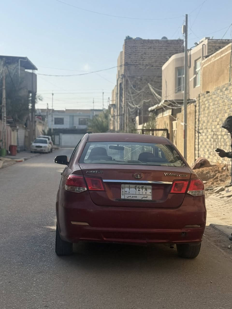 يالله اللهم صلي على محمد وآل محمد
سياره كريت ويل فولكس مديل12
سنويه نافذه ب23 شهر12  كير عادي مكينه بلاديه 
كفاله من صبغ وضربه وتبديل كلج جديد تبريد تدفئه سياره كهربائيات كلشي شغال ع وضع شركه مري سلايت سنتر لك حساسات ماطور لايتات ستوب بريك كلشي شغال شاشه منضومه زنون ترايك للبصره عندي فيديو لسياره رايح بيه للموصل 
سعر سياره 43 مكاني نجف رقمي
***********
