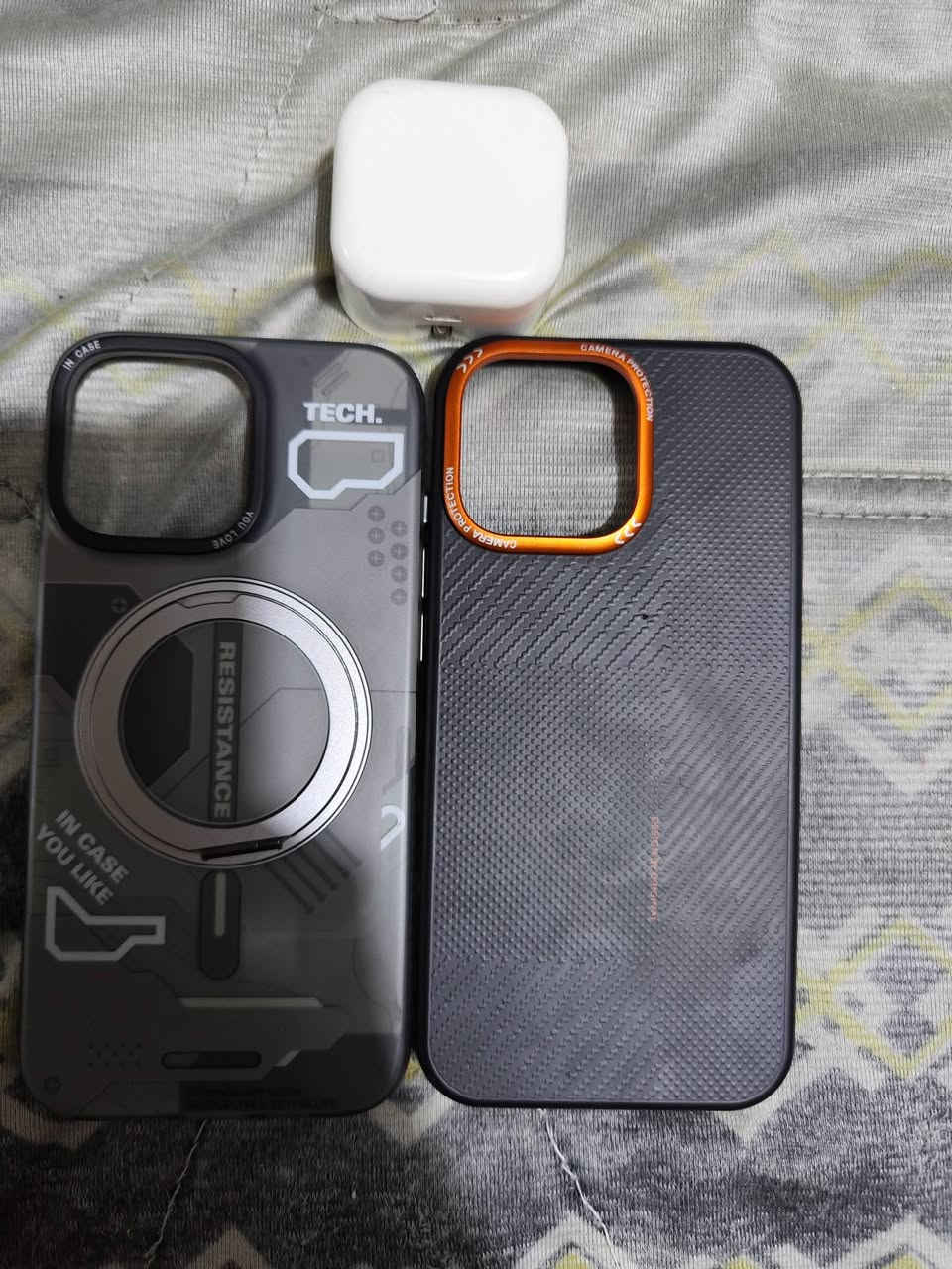 سلام عليكم
ايفون 16 برو ماكس (للبيع او مراوس )
ذاكرته /256
بطارية /89
تيتانيوم اسود 
انموذج M
غراض كاملة /كارتونة وشاحنة هدية و حافظتين هدية ولاصق كاميرات ولاصق شاشة 
السعر /1300 وبي مجال 
مكاني /نجف
للاستفسار /*********** واتساب وخاص موجود
