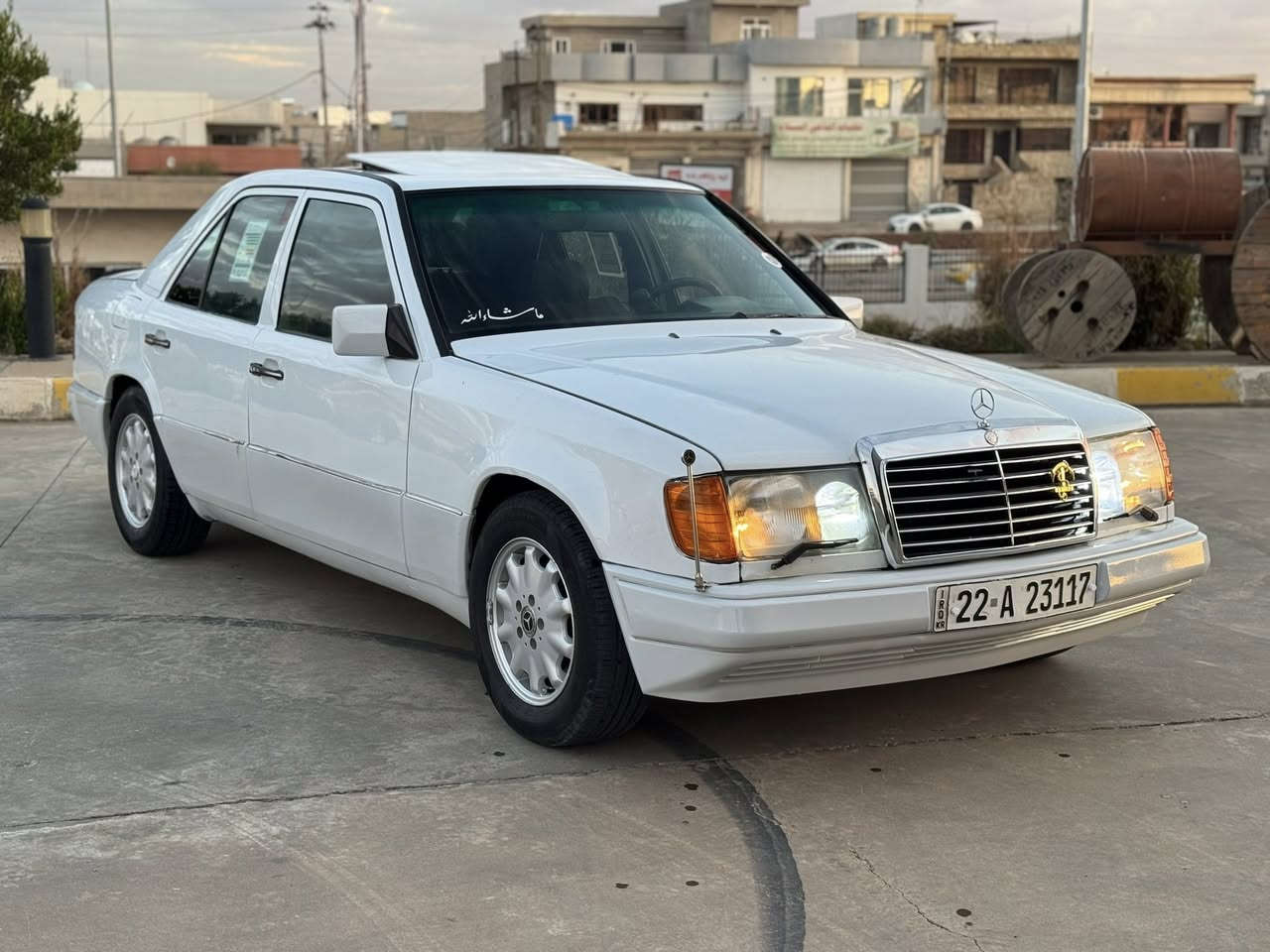 للبيع مارسدس دب موديل 1985محدث92 محرك محور بطه2500ديلكو تبريد سياره صبغ حزام للجمالي بدون ضربه بدون خياس قواعد دبلات سليمه رقم اربيل دولي سنويه لحد 2028سياره جاهزه بدون نواقص 
سعر60بي مجال
***********مكان سياره كركوك
