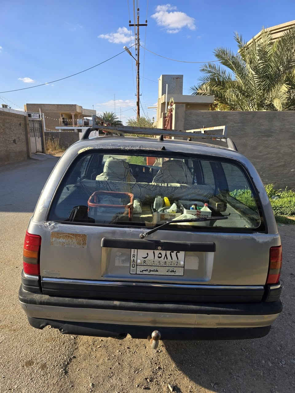 السلام عليكم
رمضان مبارك عل جميع 
للبيع اوميكا 92 ستيشن 
محرك 2000
رقم بغداد 
السعر 38 $ وبيها مجال بسيط 

***********
