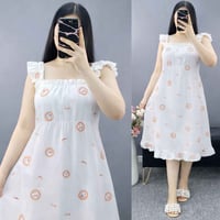 دشداشة نسائية • خامة زبدة • فري سايز