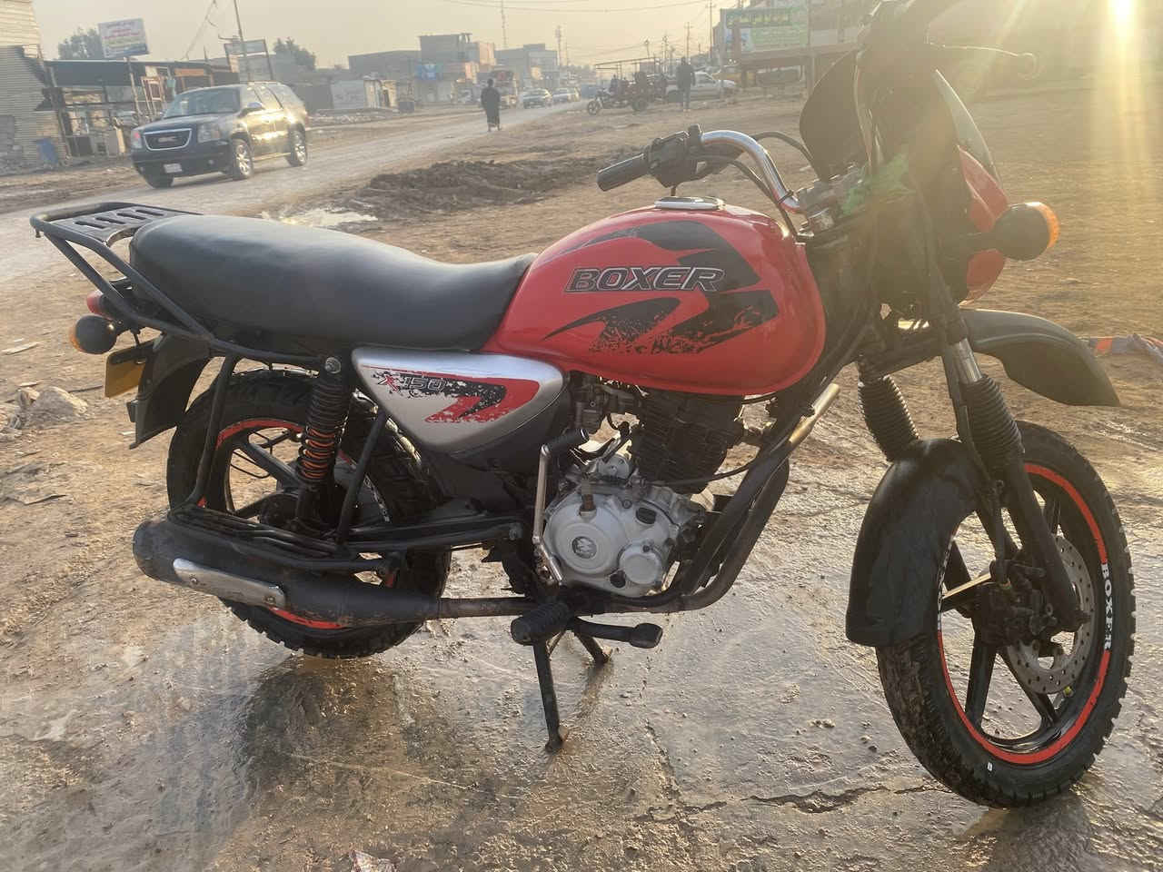 سلام عليكم بوكسر موديل 2021 دراجه جاهزه من كلشي فقط كابريتر يرادله تنضف بس من شغل تخربط بعدين طبيعي اوراق كامله ممرقمه سعر مليون وميه وبيهة مجال ‭0773 835 6375‬
