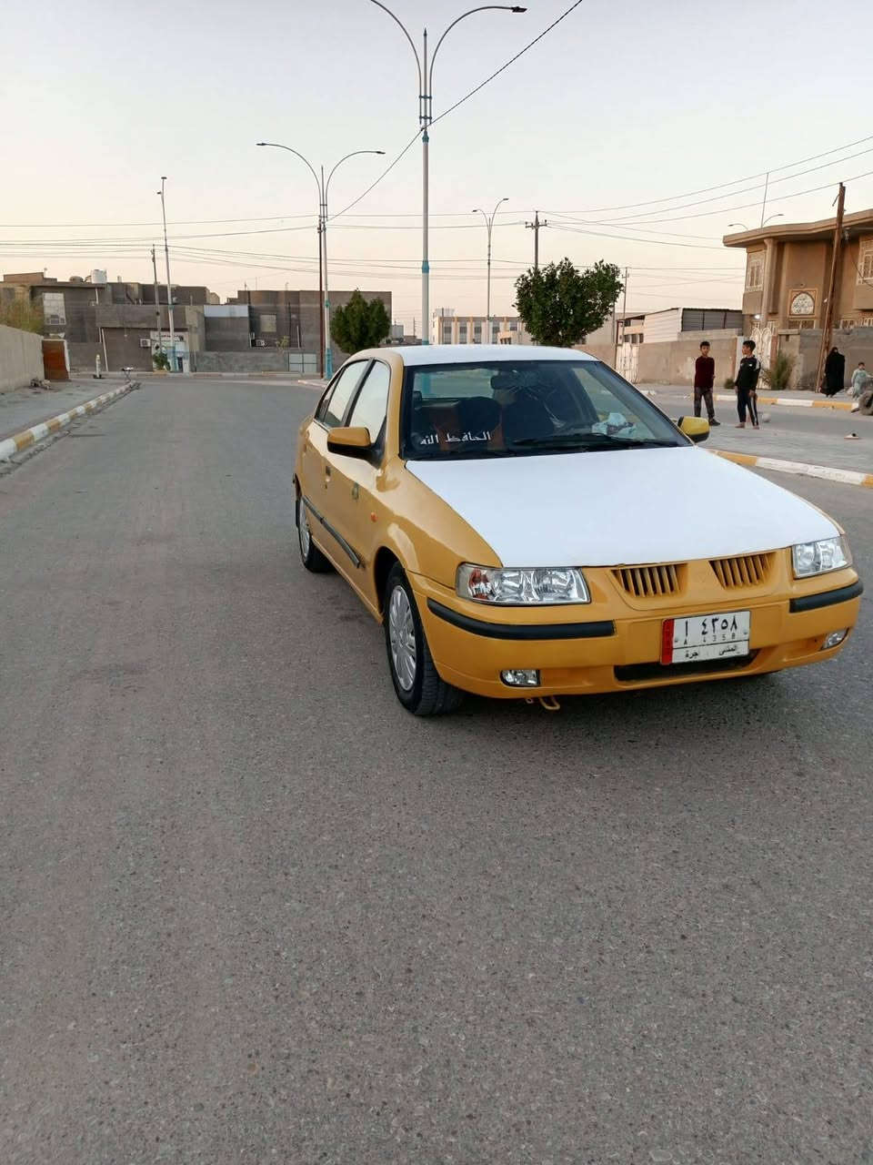 السلام عليكم  رمضان كريم
سمند2012 سياره جاهزه كير مكينه حداديه تخم تاير هيئه مصفره بسمي رقم مثني سياره جديده مكان السياره السماوه السعر 30 وبيها مجال بسيط للاستفسار ***********
