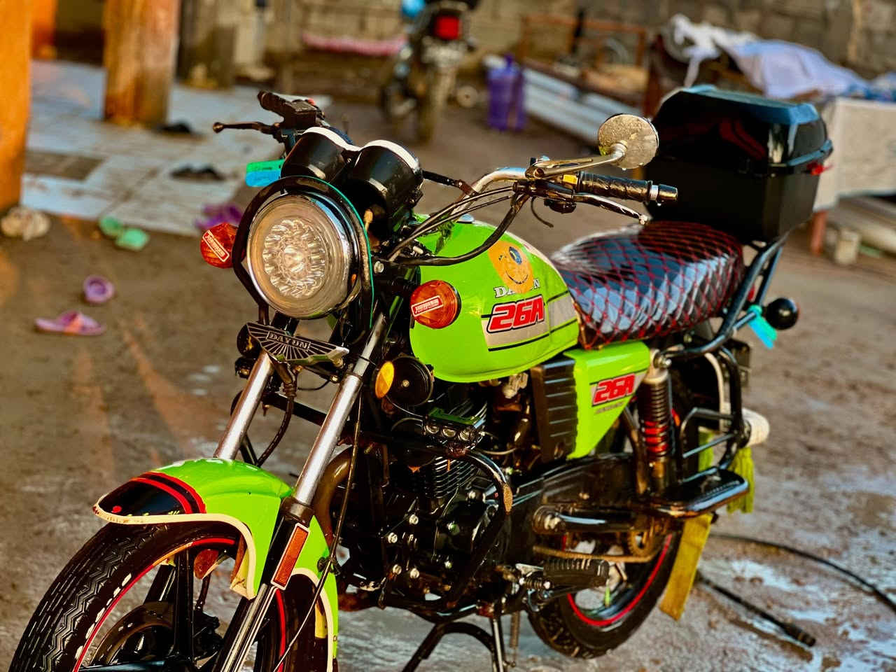 السلام عليكم دايون   م٢٠٢٢  دراجه نضيفه مرقمه  كامله تركب وتطلع الدراجه شلعته تخبل   مابيه الي نقص  ما مفتوح برغي بيه. كدام عينك  تجي السعر ١٧٠٠ وبيه مجال مكان بابل السده الهنديه التواصل خاص او ***********
