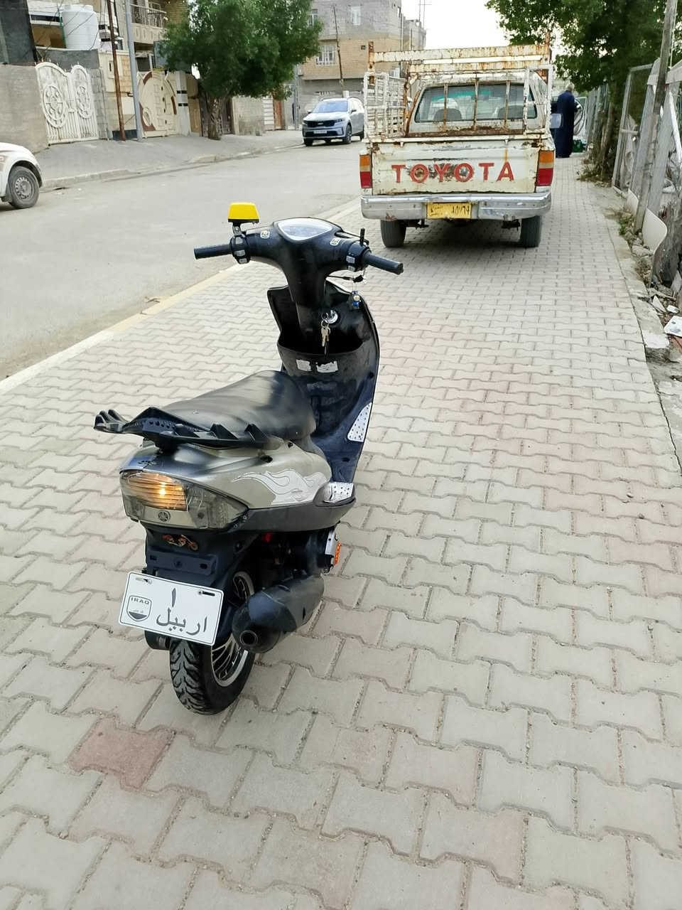 السلام عليكم ماكس عدلة للبيع
الدراجة كاملة مكملة محرك خير من الله لا تنقيص او لا تبخير شغالة سلف او هندر كهربائيات كلهة شغالة ستاند صفح او وصط كفر او دواخل كلة بلاد ختم واحد الدراجة بيهة تزويد من اويالة دبلات امامي خلفي رياضي صالنصة رياضي قبغ افلاوين سبايدر رياضي تايرات جدد دواسات سلفر سماعة بلوتوث كلج خلفي رياضي السعر 475 قفل قفل 
متلكة هيج دراجة بهيج سعر فلصير لوتي براسي العنوان ديالى بعقوبة التحرير الرقم ***********
