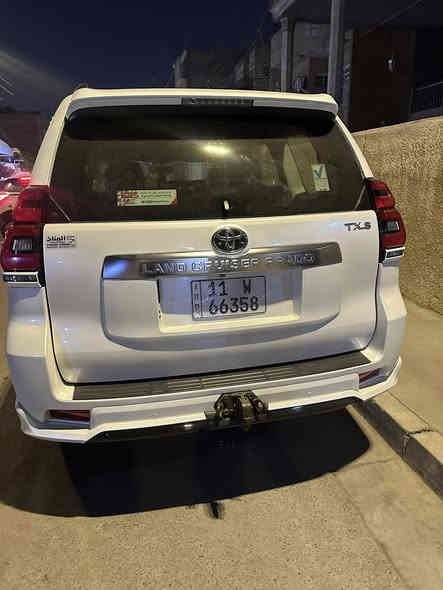 TX.S تويوتا برادو 2022
فول مواصفات
مكفوله كفاله عامه من ضربه وصبغ وبارد ماعده ودعاميه اماميه ربعه صبغ 
٦ سلندر مكينة 4000
ضمان شركة ساز تبديلات كلها بل شركه 
ماشيه 63 الف كيلو متر سعر 427 بيه مجال
مكان بغداد الدوره شارع ابو طياره 
رقم الهاتف ***********////***********
