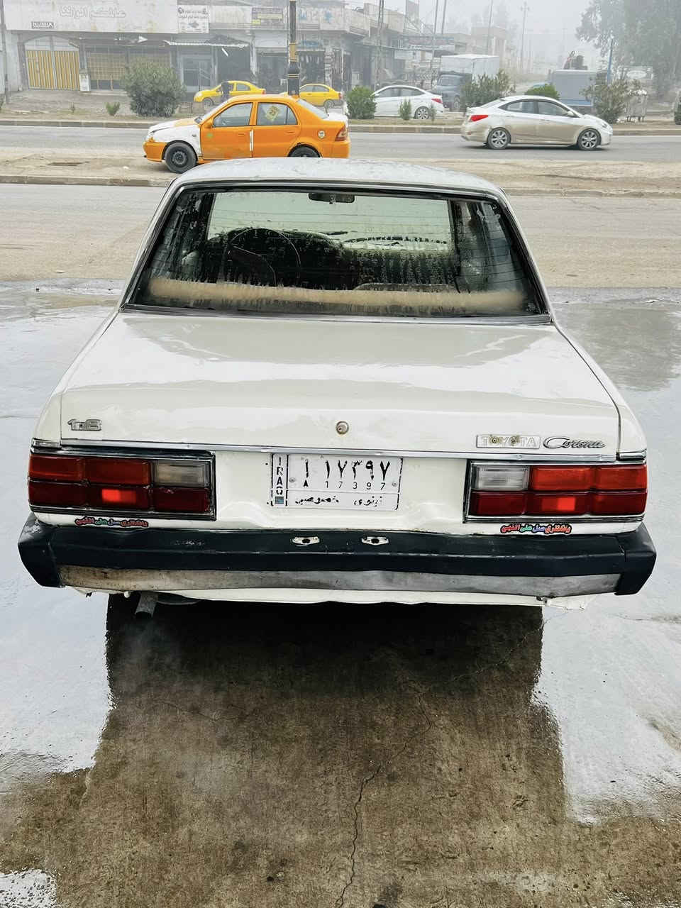 السلام عليكم كرونه مديل ١٩٨١ للبيع مكينه وكير شرط مصبوغه جمالية كاربون بانزين وشرط التحويل السعر ٣٢ وبيهال مجال 
رقم الهاتف ***********
