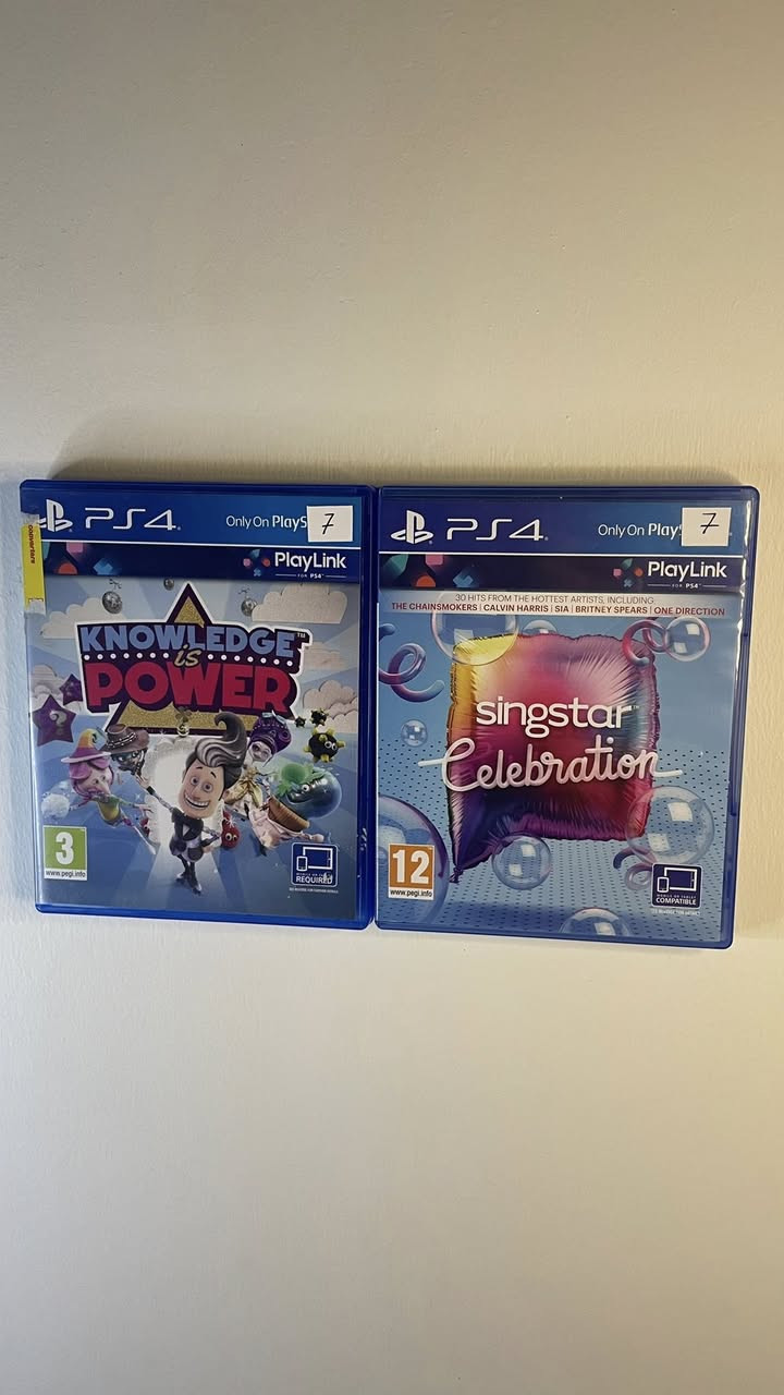 السلام عليكم أقراص بلي 4 للبيع
الأسعار موضحة بالصور 
مكاني بغداد 
توصيل موجود


**إذا كنت صاحب هذا الإعلان وتريد حذفه لأي سبب، رجاءا أرسل رسالة إلى الدعم الفني**