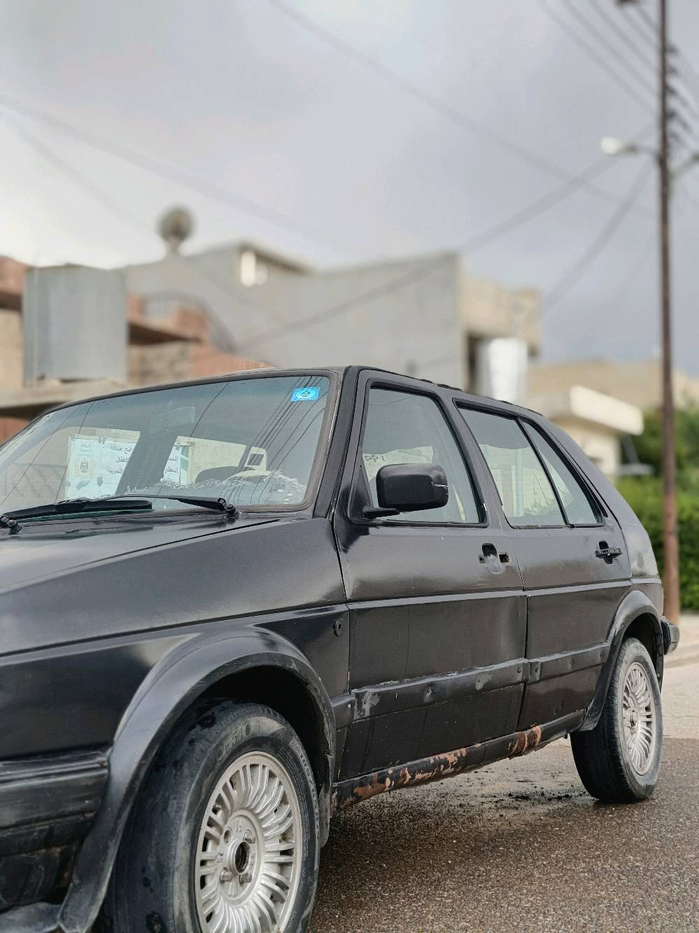 سياره كولف نضيف مكينه كير خير من الله 
اني شرعي تأخذ مني سنويه رقم اجنبي 
هزه جديده سعرها 25بيها مجال
كير عادي
***********
موصل حي الزهراء