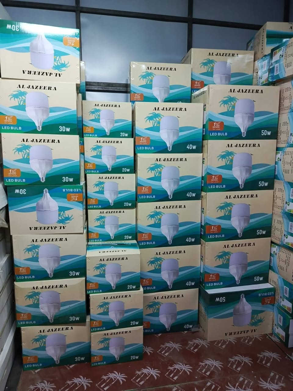 السلام عليكم متوفر
مصباح الجزيرة 
ضمان سنة استبدال 
اسعار الجملة 
مصباح ٢٠ واط ١٢٥٠
مصباح ٣٠ واط ١٦٥٠
مصباح ٤٠ واط ٢٥٠٠
مصباح ٥٠ واط ٣٠٠٠
مصباح ٦٠ واط ٣٢٥٠
متوفر خدمه توصيل


**إذا كنت صاحب هذا الإعلان وتريد حذفه لأي سبب، رجاءا أرسل رسالة إلى الدعم الفني**