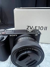 سوني ZV-E10 II • جديدة • 64GB أصلي