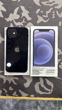 ايفون 12 بطارية 76 ذاكرة 128 وتر بروف السعر 325 الف مكاني بغداد الامين...