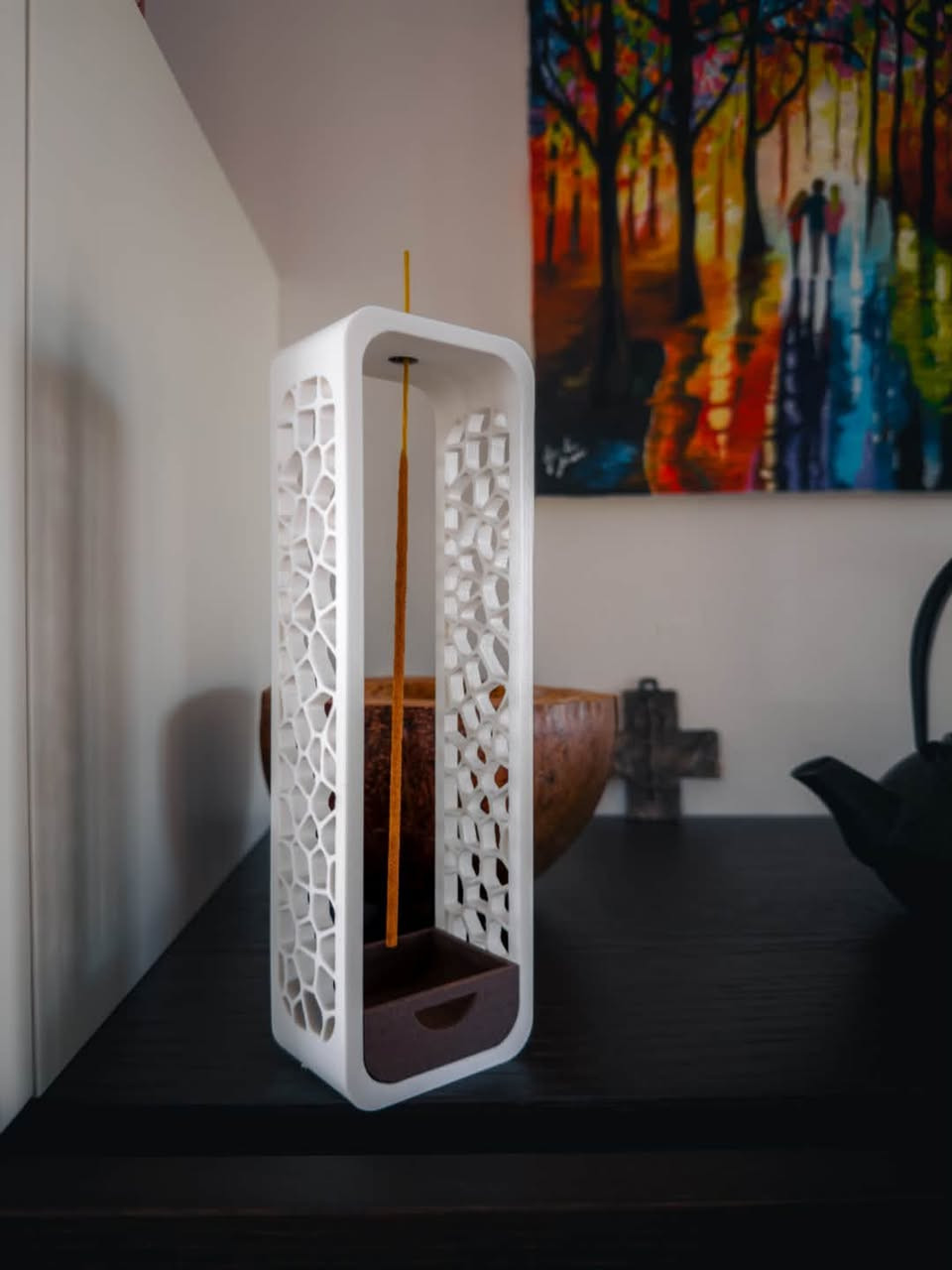 حاملة بخور (مبخرة) مميزة جداً بتصميم عصري وأنيق (غالباً مطبوعة  3D
ماريا للهدايا


**إذا كنت صاحب هذا الإعلان وتريد حذفه لأي سبب، رجاءا أرسل رسالة إلى الدعم الفني**