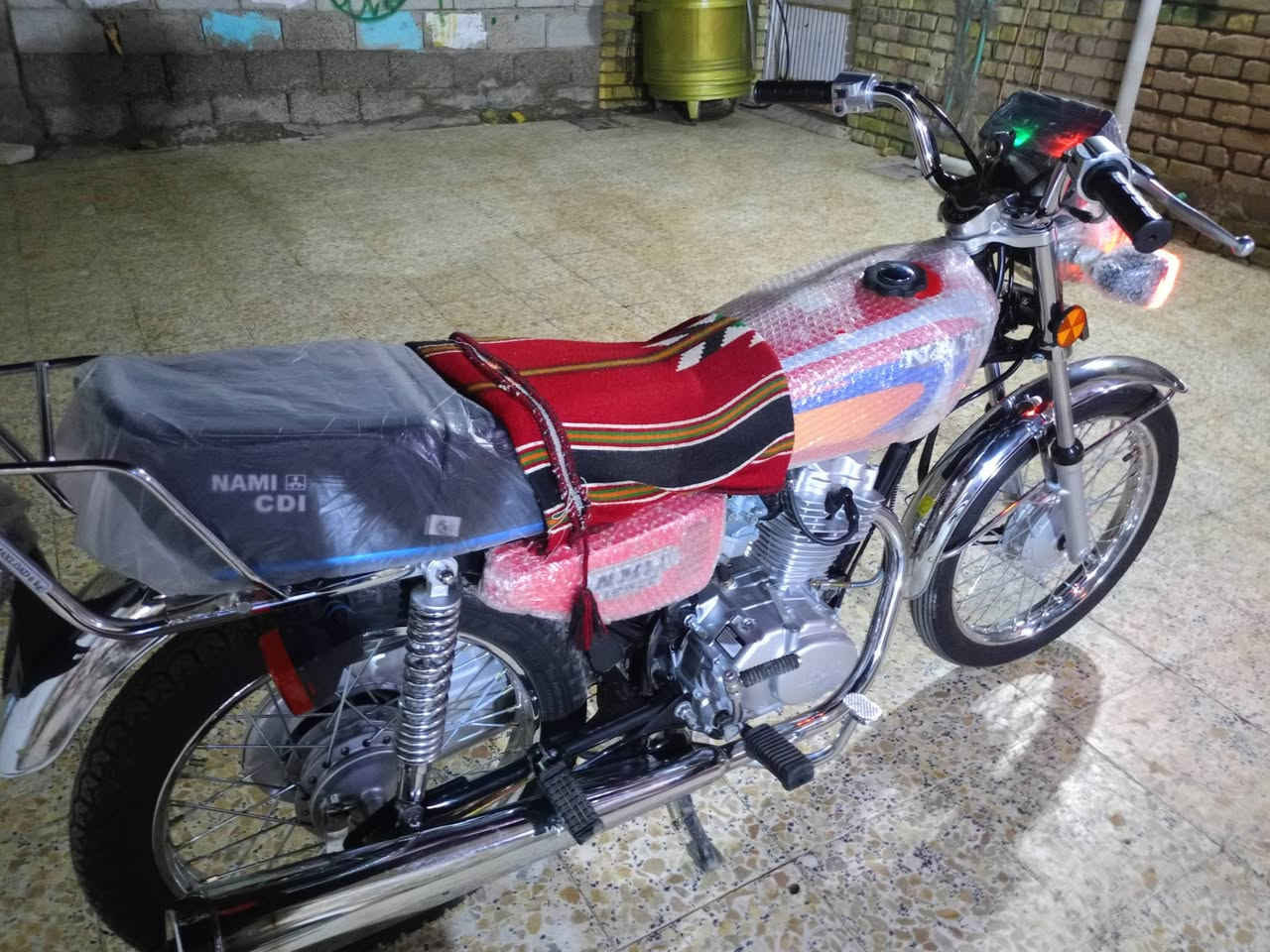 السلام عليكم دراجه للبيع نامه موديل 2026 اسكنر سبع اوراق ميسان المجر الكبير ***********
