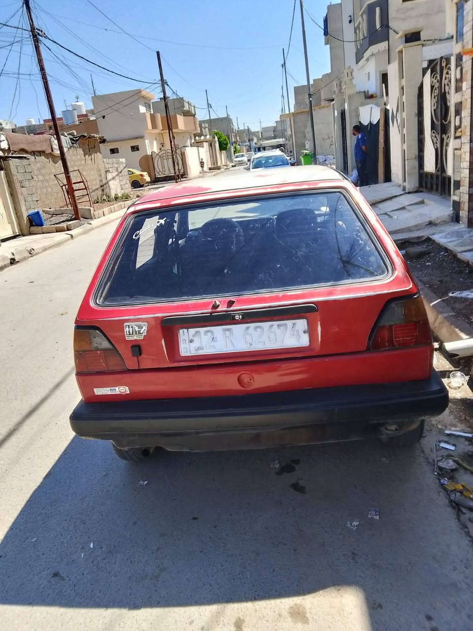 السلام عليكم كولف موديل 89 محرك بداية نفخ رقم دولي سنويه لل29 شرط التحويل كابون بانزين الكتروني السعر 23وبيها مجال ***********
