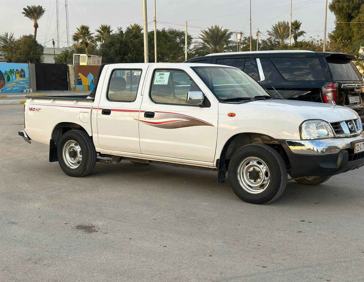 للبيع بيكم نيسان شبوط 2012 
ماشيه 172 الف صدر حداديه جديد تخم تاير جديد سياره جاهزه تبريد شغال مكينه خير من الله رقم سليمانيه سنويه باسمي بيهه مكانات بارد بسيطه
 للاستفسار ***********  كوت دهل اوران, واسط
