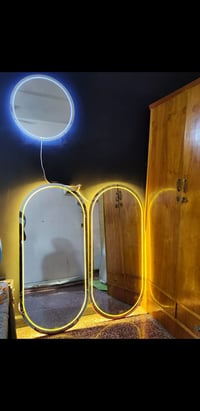 ابو جعفر لعمل المرايا اللد مع اضافة شعار على المرايا واتساب ٠٧٧٢٦٣٨٠٦٧...