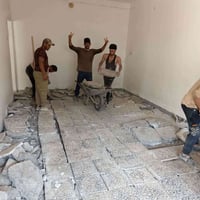 / يوجد كادر عمل جاهز/ تصعيد مواد/ تنضيف بيوت/ تفليش/ تكشيط/ تنضيف حدائ...