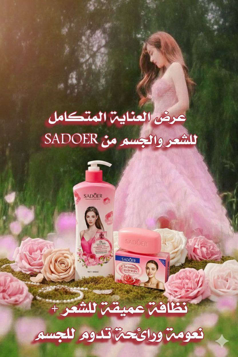 🌸✨ #عرض #العنايةالمتكامل #للشعروالجسم من #براندالكوري 🇰🇷SADOER  ✨🌸

إذا تعانين من القشرة المزعجة وتساقط الشعر وتبحثين عن حل فعّال وآمن بنفس الوقت، هذا العرض معمول خصيصاً إلج 💗

💗 شامبو SADOER ضد القشرة والتساقط
تركيبة مميزة تنظف فروة الرأس بعمق وتزيل القشرة من أول استخدام، وتساعد على تقوية جذور الشعر لتقليل التساقط بشكل ملحوظ.
يمنح الشعر نعومة، لمعان، ورائحة فاخرة تدوم لفترة طويلة 🌸
✔ ينظف الفروة بلطف
✔ يقلل القشرة والحكة
✔ يساعد على تقوية البصيلات
✔ يترك الشعر حيوي ومرتب

🧼 صابونة SADOER المعطرة للجسم
صابونة تنظيف عميق برائحة وردية أنثوية ناعمة، تزيل الأوساخ والدهون بلطف وتترك البشرة ناعمة ومشرقة بدون جفاف 💕
✔ رغوة غنية وكريمية
✔ نعومة فورية
✔ رائحة منعشة تدوم
✔ مناسبة للاستخدام اليومي

منشأ العرض كوريا 🇰🇷💯
سعر العرض ٩ الاف 
🚘يوجد خدمة توصيل لجميع محافظات العراق ٤ الاف🚘


**إذا كنت صاحب هذا الإعلان وتريد حذفه لأي سبب، رجاءا أرسل رسالة إلى الدعم الفني**