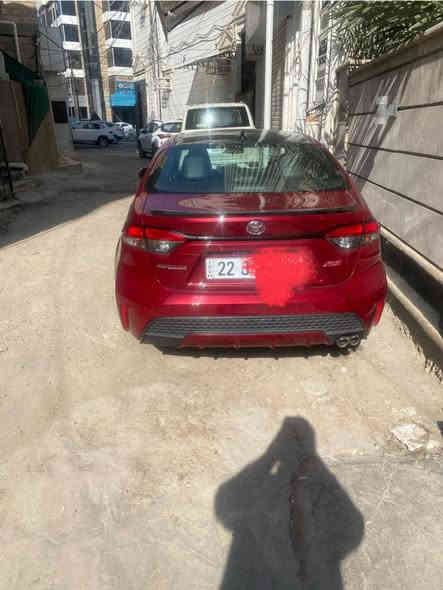 السلام عليكم من رخصه الادمن كورلا موديل 2022 لبيع  لغرض السفر XSEنظام شفتات هوتو  فتحه سقف قماره اسود بلادي رقم اربيل محرك 2000 مكفول بيها بعض ملاحضات مكان السياره بغداد العامريه لاستفسار الاتصال***********
