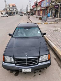 مارسيدس شبح موديل 1991 (S) 320محرك 3000  رقم بغداد تحويل ثاني يوم مكفو...