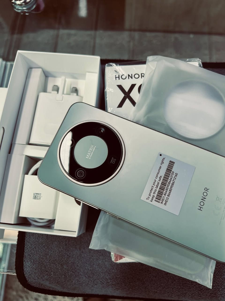 هونر اكس ٩دي
ذاكره ٢٥٦
رام ١٢
بطاريه ٨٣٠٠
جهاز اخو الجديد
شرط كارتون قراض ممستخدمه 
سعر ٣٥٠
***********
