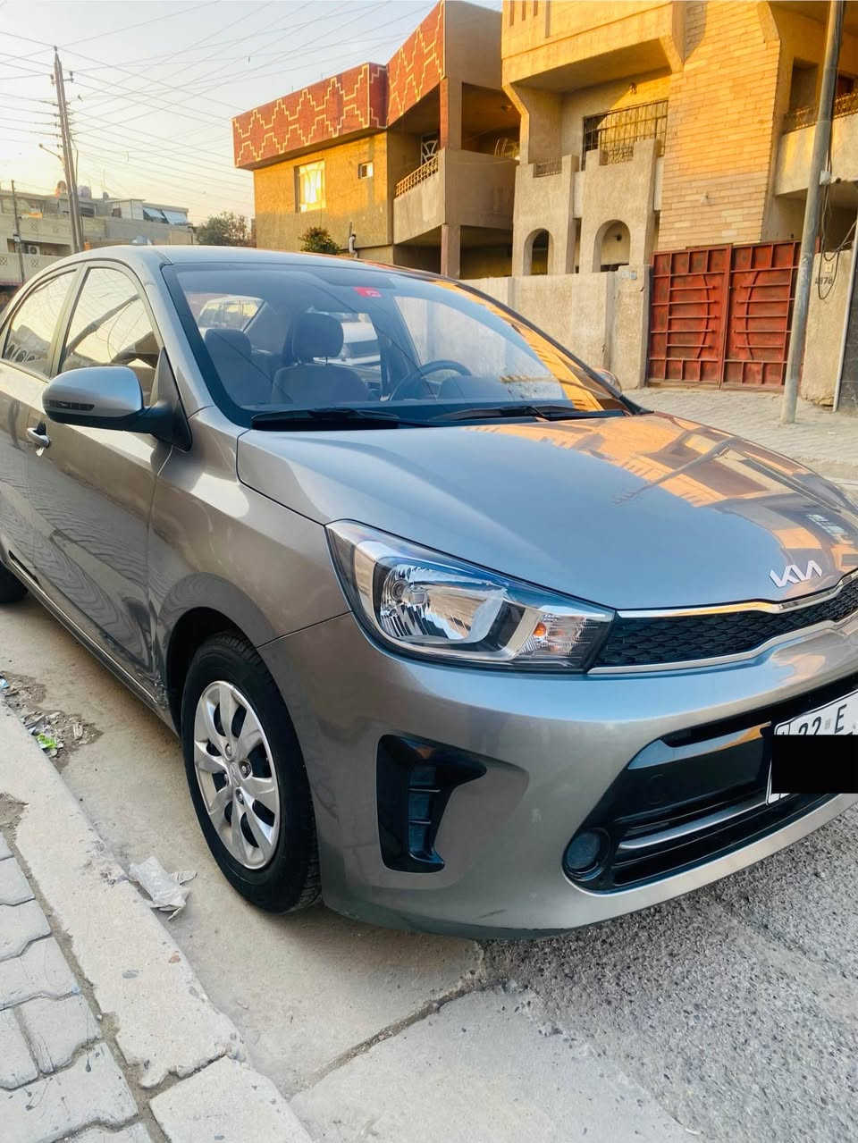 السلام عليكم 
 كيا بيجاس موديل 2022
خليجي محرك1400 دوش
تحكم سترين اواكس بلوتوث حكايه تلفون مانع انزلاق  
حساس اطار
شاشه آيباد بلادي
كاميره دواره بلادي
حاسات خلفيه
مري اشاره
رقم  اربيل جديد دولي 
الاتصال *********** واتساب 
مكاني بغداد بغداد, العراق
