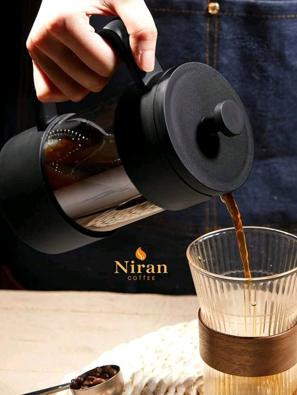 استمتع بكوب من القهوة أو الشاي المُعد بعناية مع محضرة قهوة🤍
 فرينش برس من المصنوعة من الستانلس ستيل عالي الجودة والزجاج✅️


**إذا كنت صاحب هذا الإعلان وتريد حذفه لأي سبب، رجاءا أرسل رسالة إلى الدعم الفني**