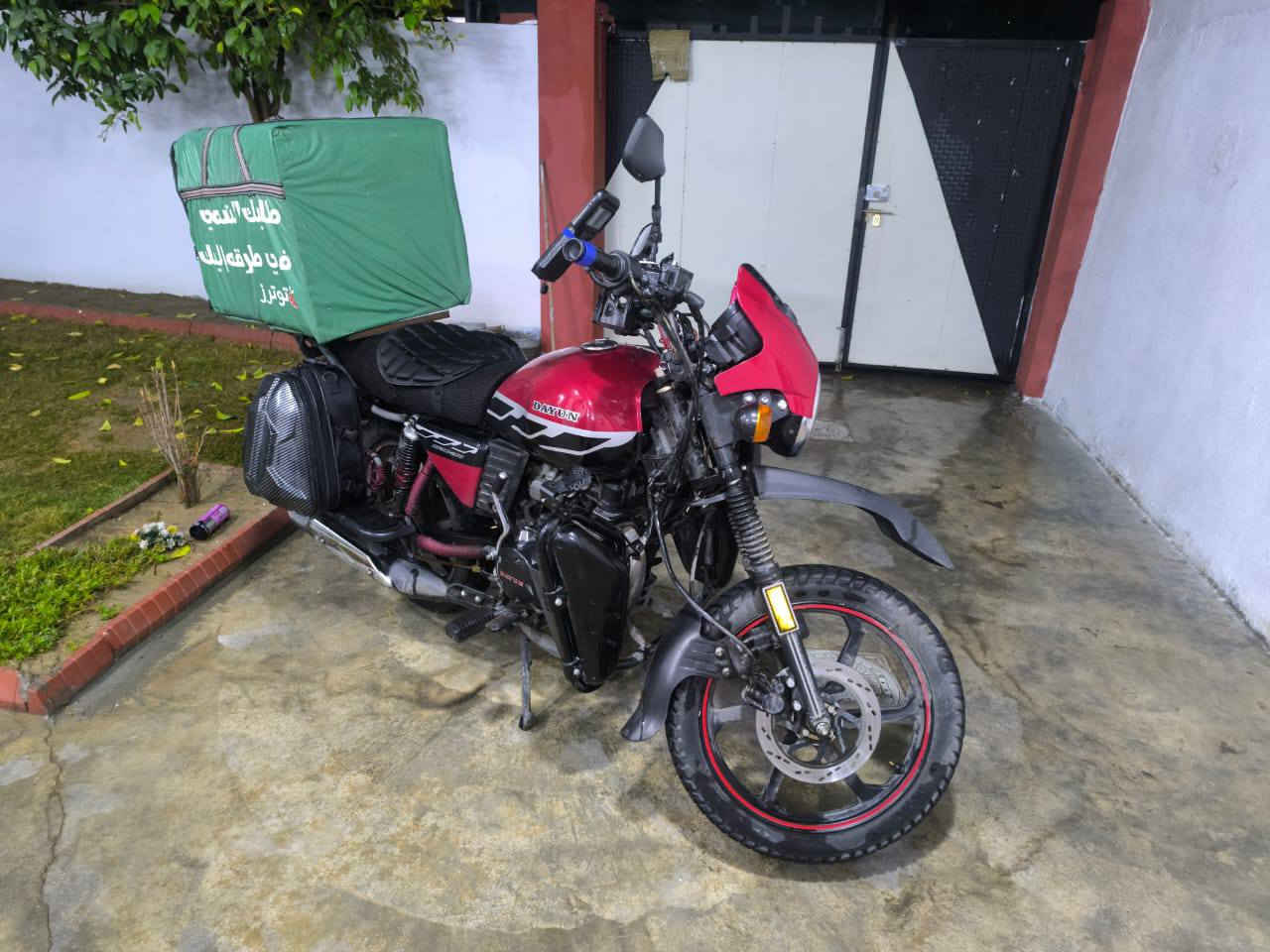 سلام عليكم للبيع دايون جبلي محرك 200سي سي موديل 2025 رقم انكليزي سنويه بسمي شرط تحويل رقم اربيل ماطور بشرط بس محرك مفتوح و محرك بشرط كل عيب ما بي 
سعر مليونين 100
عنوان كركوك 
للاستفسار رقم 
***********
